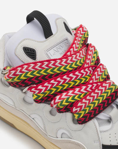 Lanvin LEATHER CURB SNEAKERS