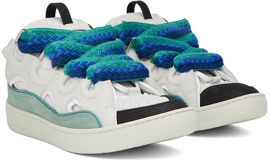 Lanvin Curb White/Green